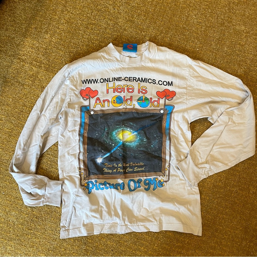 Online Ceramics longsleeve universe tee